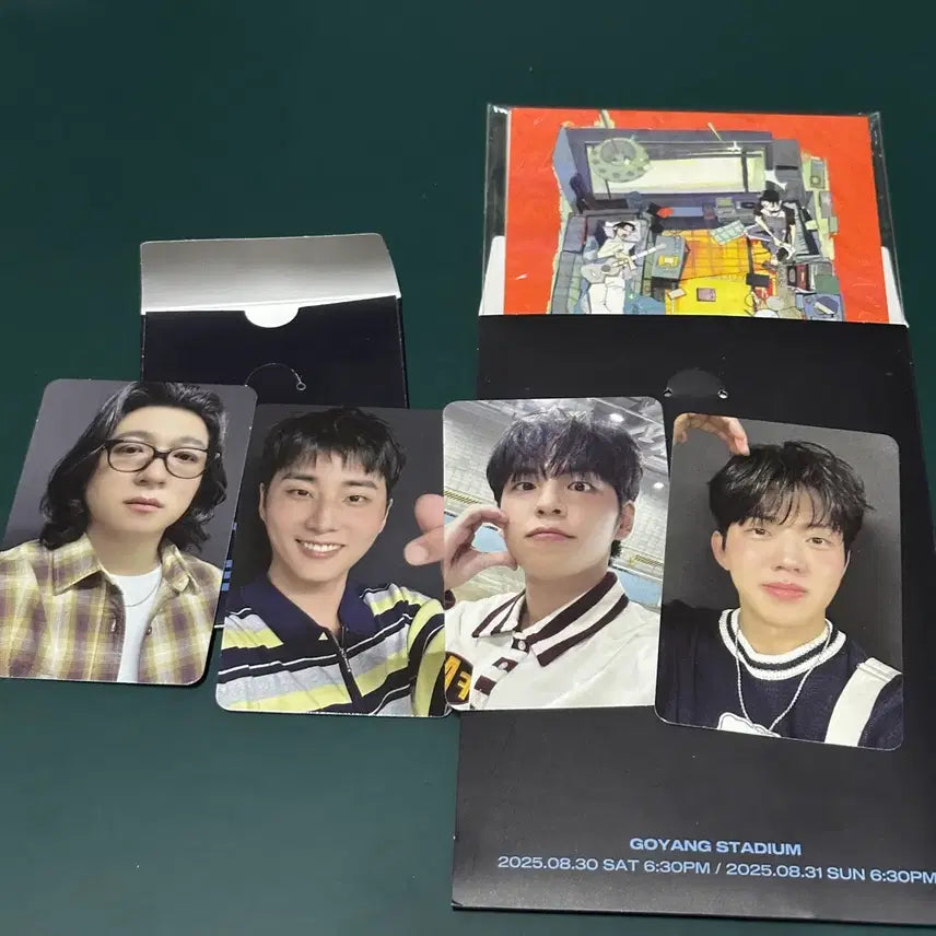 [BUNJANG] Day6 Concert Illustration Postcard / 데이식스 콘서트 입장 기프트 (일러스트 엽서)