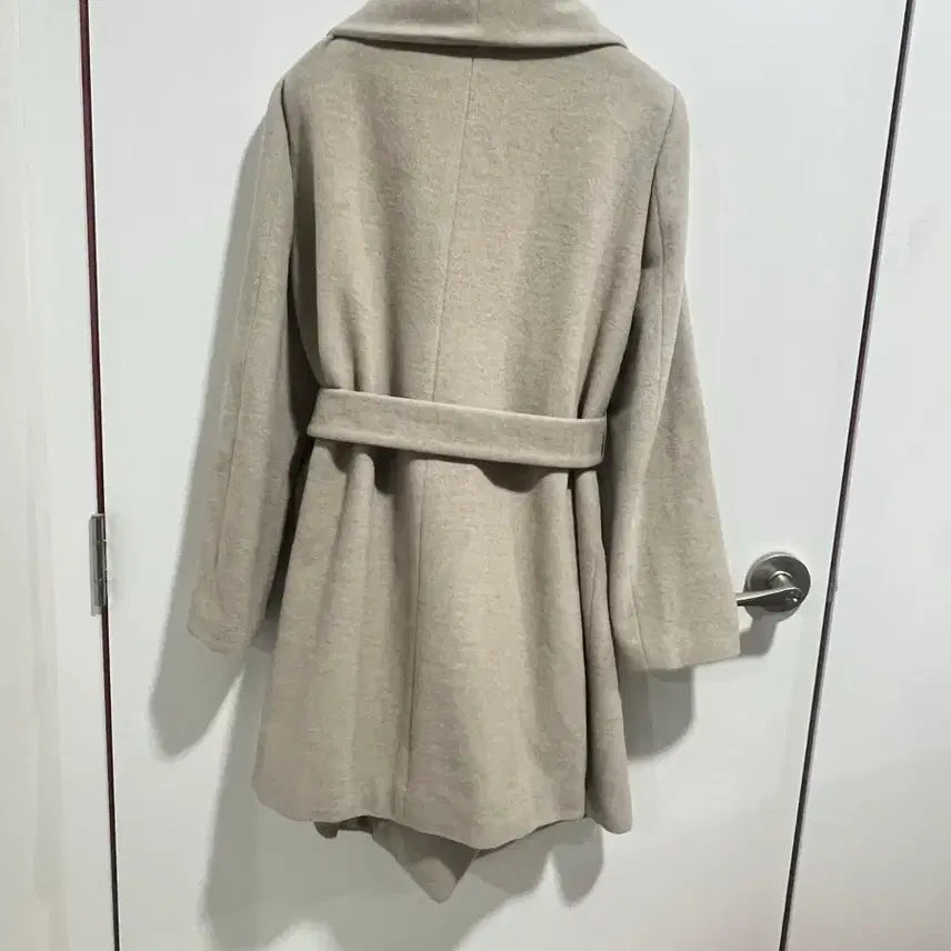 [BUNJANG] Mojo.S.Phine Wool Angora Belted Coat / 정품 모조에스핀(Mojo.S.Phine)  울앙고라 벨티드코트