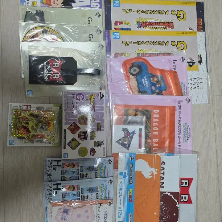 [SOLD OUT] 드래곤볼 제일복권 하위상 일괄+황금오자루 시크