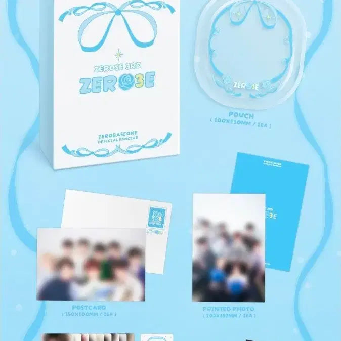 [SOLD OUT] 미개봉 제로베이스원 제베원 제로즈 3기 팬클럽 키트 포토북