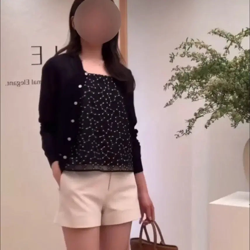 [BUNJANG] SIE Dandelion Sheer Sleeveless Black (Size 2) / sie 단델리온 시어 슬리브리스 블랙 2사이즈