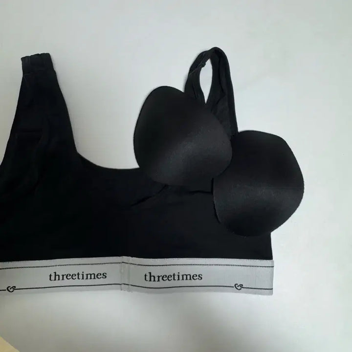 [BUNJANG] 3 Times Sports Bra Top / 쓰리타임즈 스포츠 브라 브라탑