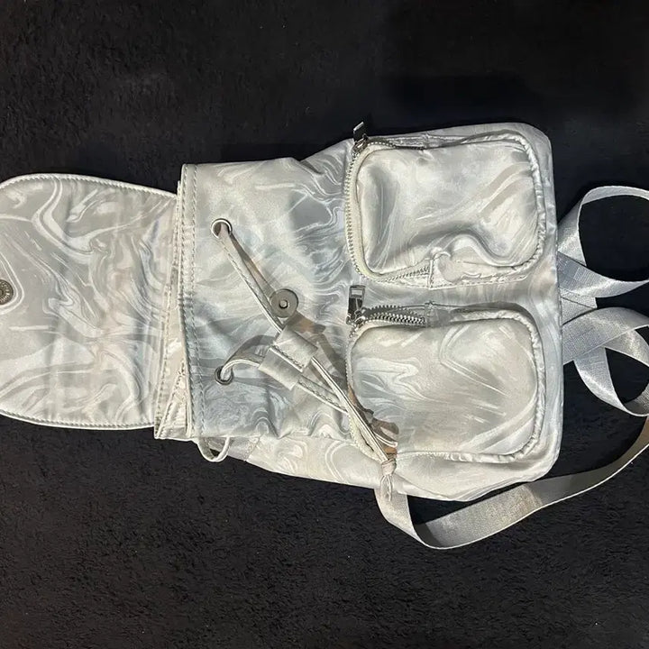 [BUNJANG] Noiago Marble Pattern Mini Backpack / Noiago 노이아고 미니 백팩