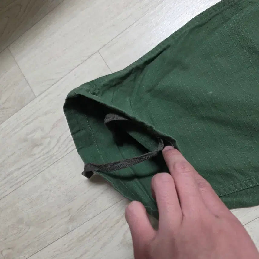 [BUNJANG] Engineered Garments Norwegian Pants Olive Cotton Ripstop / [L] 엔지니어드가먼츠 노르웨이지안 팬츠 올리브 코튼 립스탑 엔가