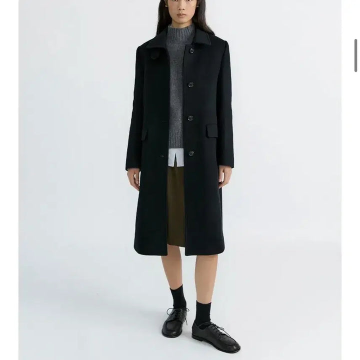 [BUNJANG] Azzert Black Coat / 아쎄르 코트