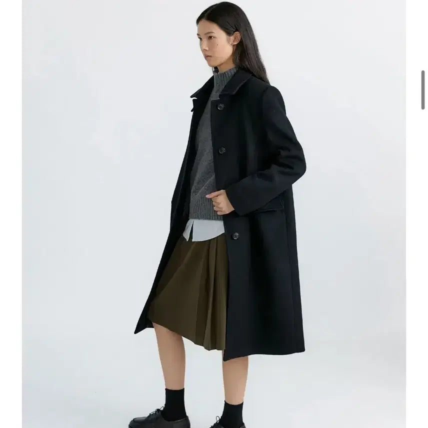 [BUNJANG] Azzert Black Coat / 아쎄르 코트