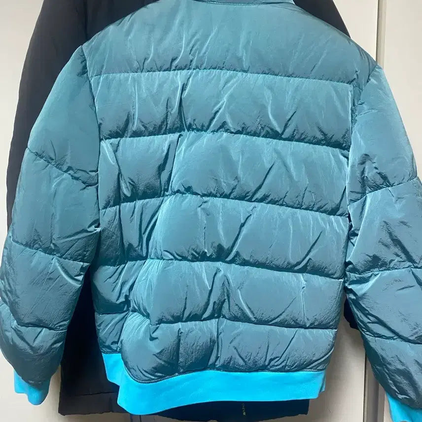 [BUNJANG] AB6IX Nylon Goose Down Padded Jacket / 아비쏘 나일론 구스다운패딩 (스톤같은 원단)