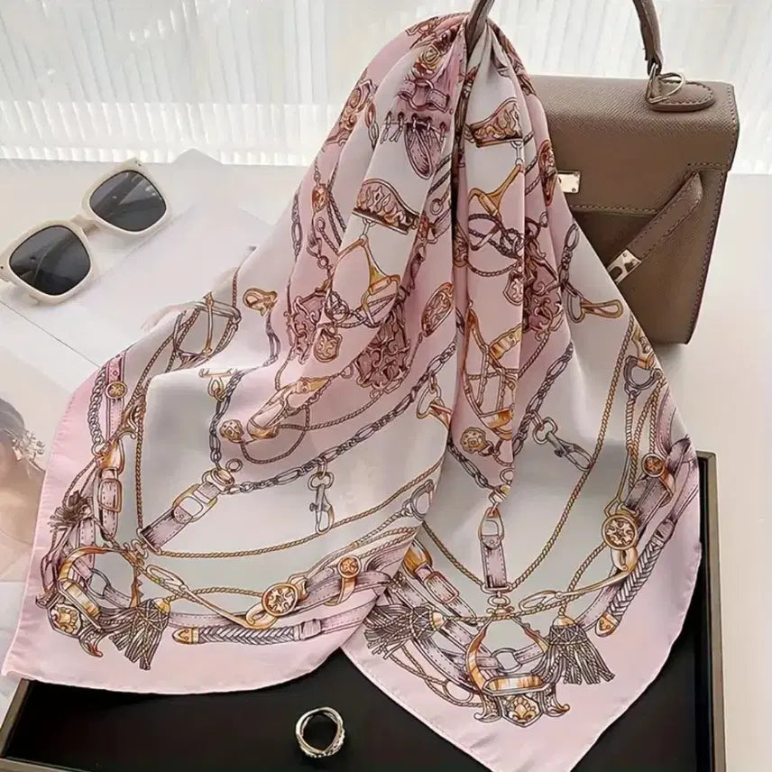 [BUNJANG] Pink Tassel Scarf / 새상품 스카프 핑크태슬