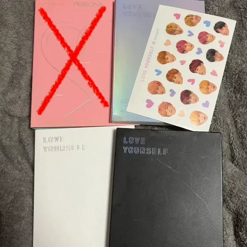 방탄소년단 love your self 개봉앨범 판매