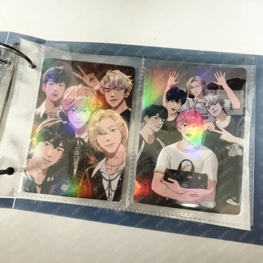 [BUNJANG] PLAVE Hologram Big Photocard Bundle Set / [일괄]플레이브 빅포카 4종+바인더+택