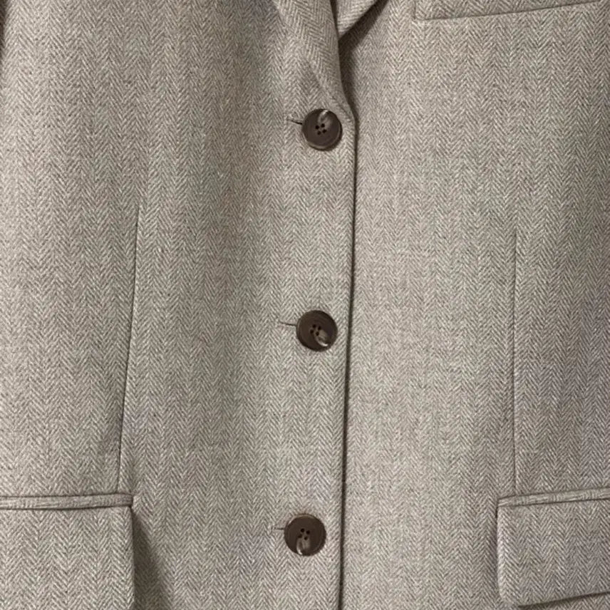 [BUNJANG] Abamoly Herringbone Jacket / [아바몰리] 헤링본 자켓