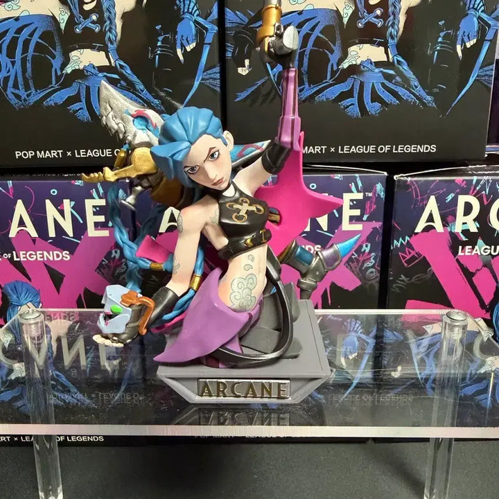 [BUNJANG] Popmart Arcane Jinx, Caitlyn, Viktor, Jayce, Warwick Bundle Set / 팝마트 아케인 징크스, 케이틀린, 빅토르, 제이스, 워윅 일괄