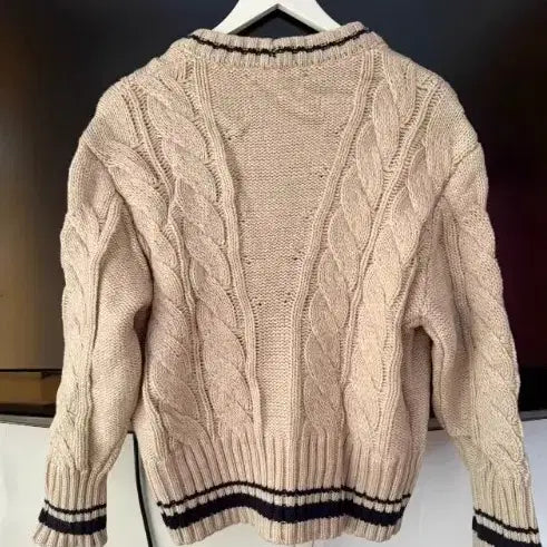 [BUNJANG] Vivienne Westwood Cable Knit Cardigan / 비비안웨스트우드 케이블 니트 가디건