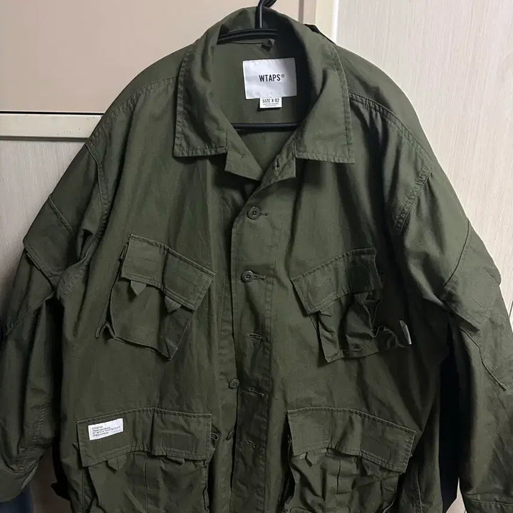 [BUNJANG] WTAPS Modular Military Shirt / 더블탭스 모듈러 밀리터리 셔츠