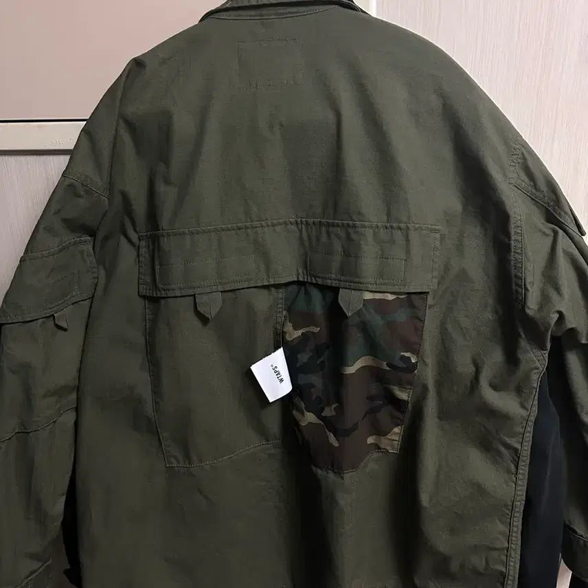 [BUNJANG] WTAPS Modular Military Shirt / 더블탭스 모듈러 밀리터리 셔츠