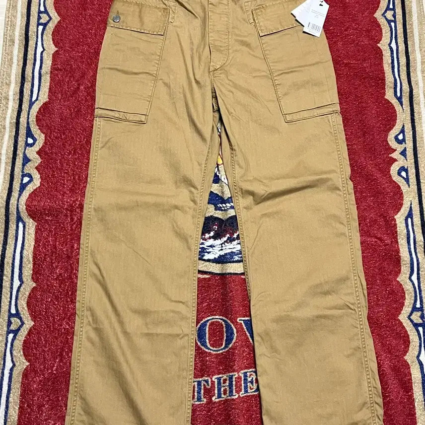 [BUNJANG] RRL Herringbone Twill Cargo Pants / 더블알엘 (RRL) 헤링본 트윌 카고팬츠