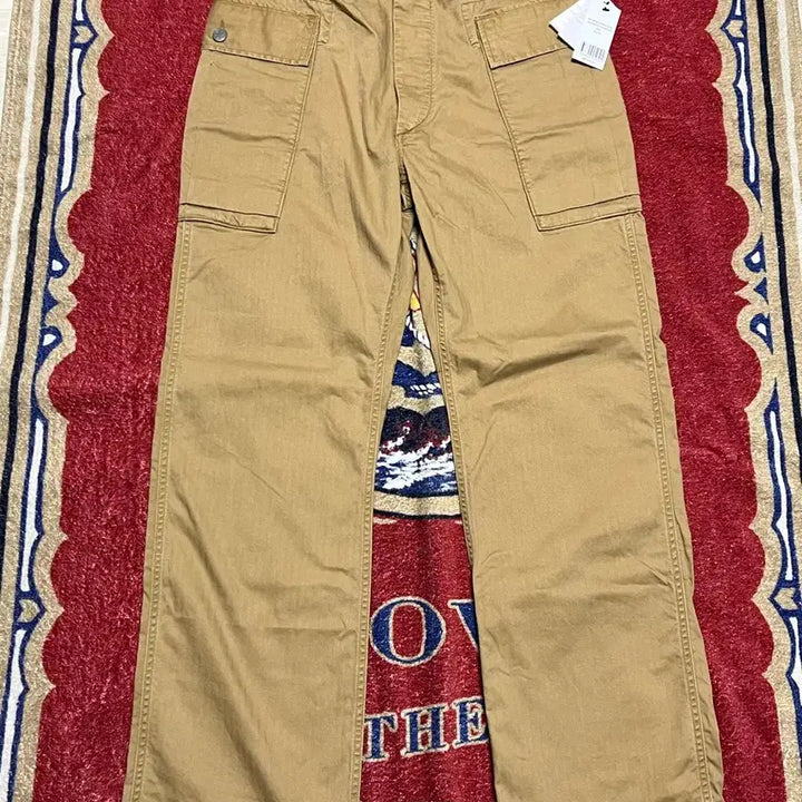 [BUNJANG] RRL Herringbone Twill Cargo Pants / 더블알엘 (RRL) 헤링본 트윌 카고팬츠