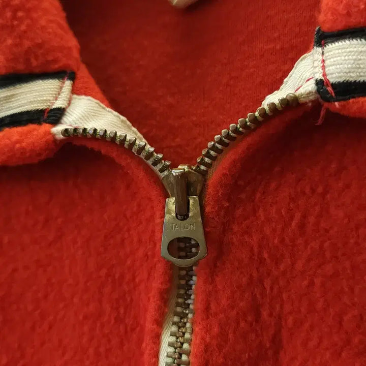 [BUNJANG] Vintage Terry Knit Sweatshirt / 60s 빈티지 스웻셔츠 테리원단 니트 카라티 빈티지 티셔츠 L