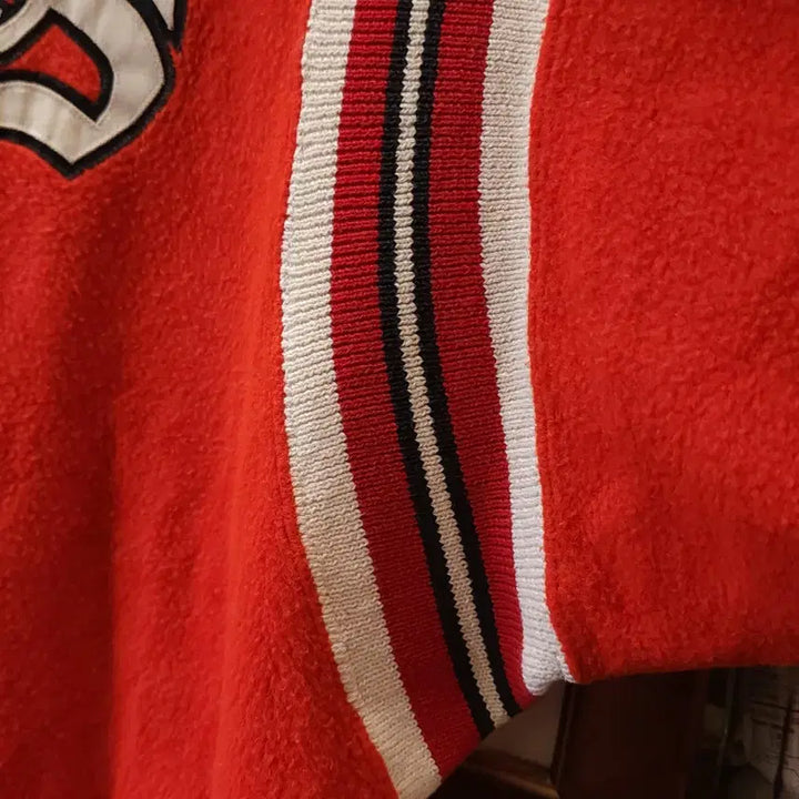 [BUNJANG] Vintage Terry Knit Sweatshirt / 60s 빈티지 스웻셔츠 테리원단 니트 카라티 빈티지 티셔츠 L