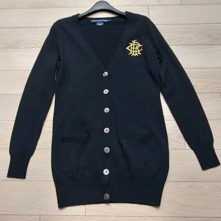 [BUNJANG] Polo Ralph Lauren Long Black Cardigan (S) / [새옷컨디션] 폴로 랄프로렌 블랙 롱 가디건 (S)