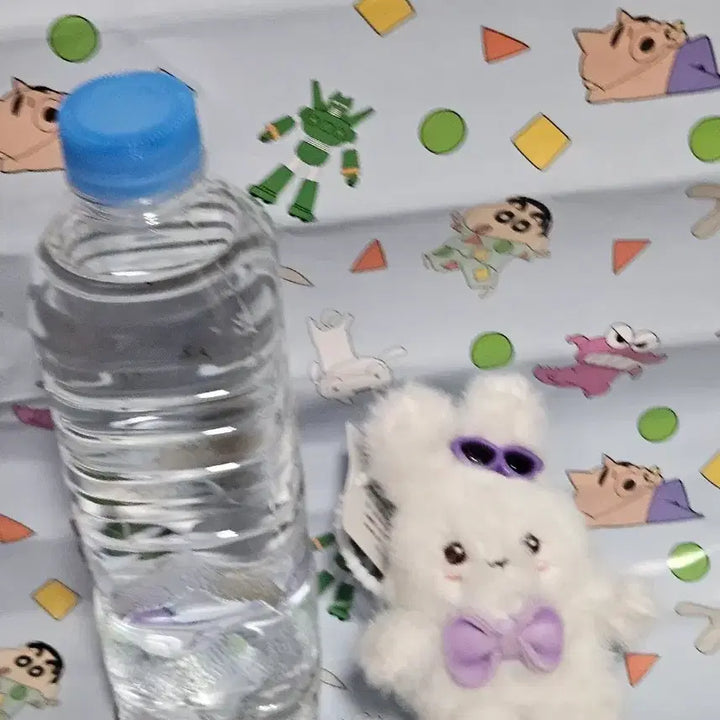 [BUNJANG] Unbranded Fluffy White Rabbit Keyring / 복실 아이러니한 토끼 키링