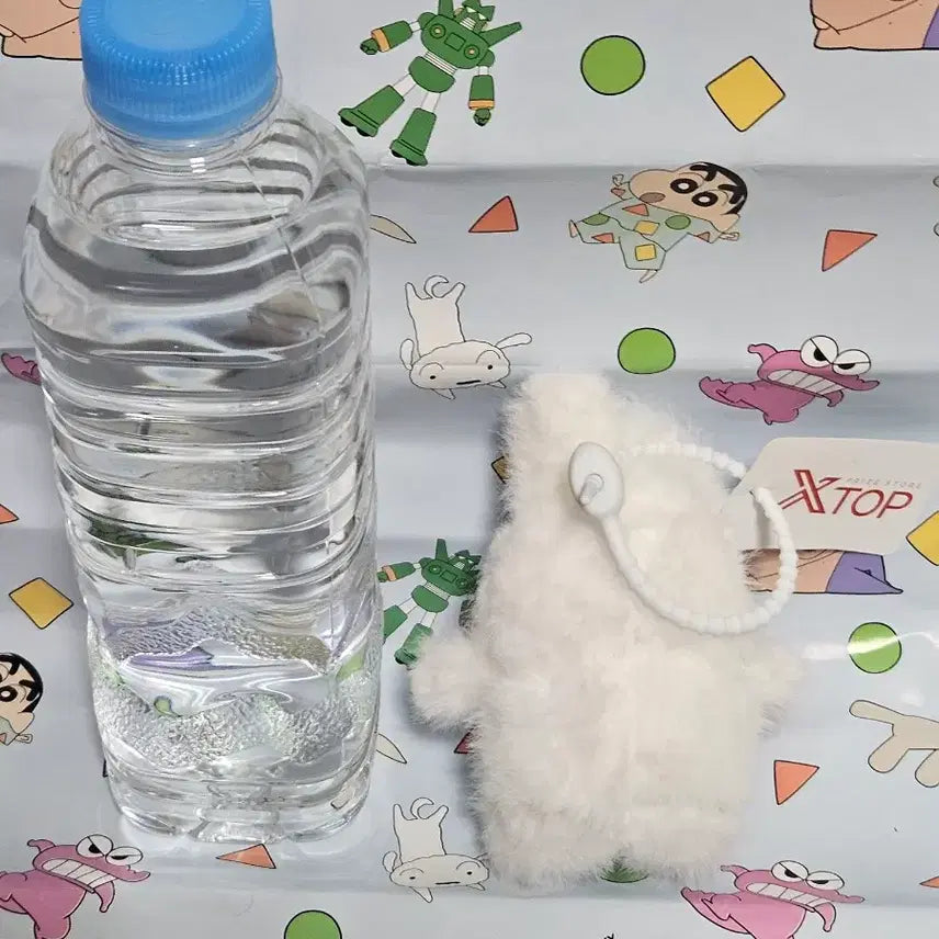 [BUNJANG] Unbranded Fluffy White Rabbit Keyring / 복실 아이러니한 토끼 키링