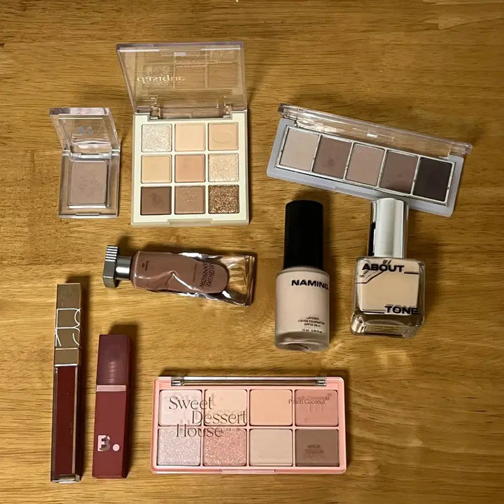 [BUNJANG] Makeup Bundle Set / 가을웜뮤트 봄웜라 섀도우팔레트 틴트 파운데이션