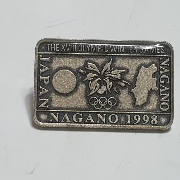 [BUNJANG] Nagano Olympic Commemorative Pin Badges Set / 나가노 올림픽 기념 핀뱃지 2종 세트
