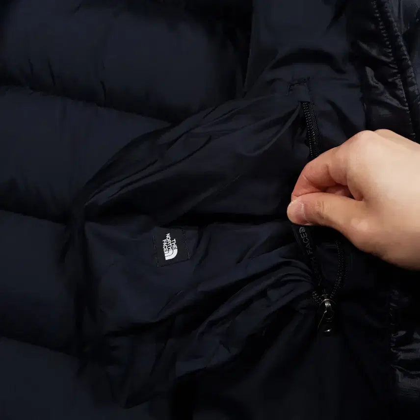 [BUNJANG] The North Face 700 Fill Nuptse Goose Down Puffer Jacket (Black) / 여성 85 (M) 노스페이스 700필 눕시 구스다운 푸퍼 패딩 점퍼 블랙