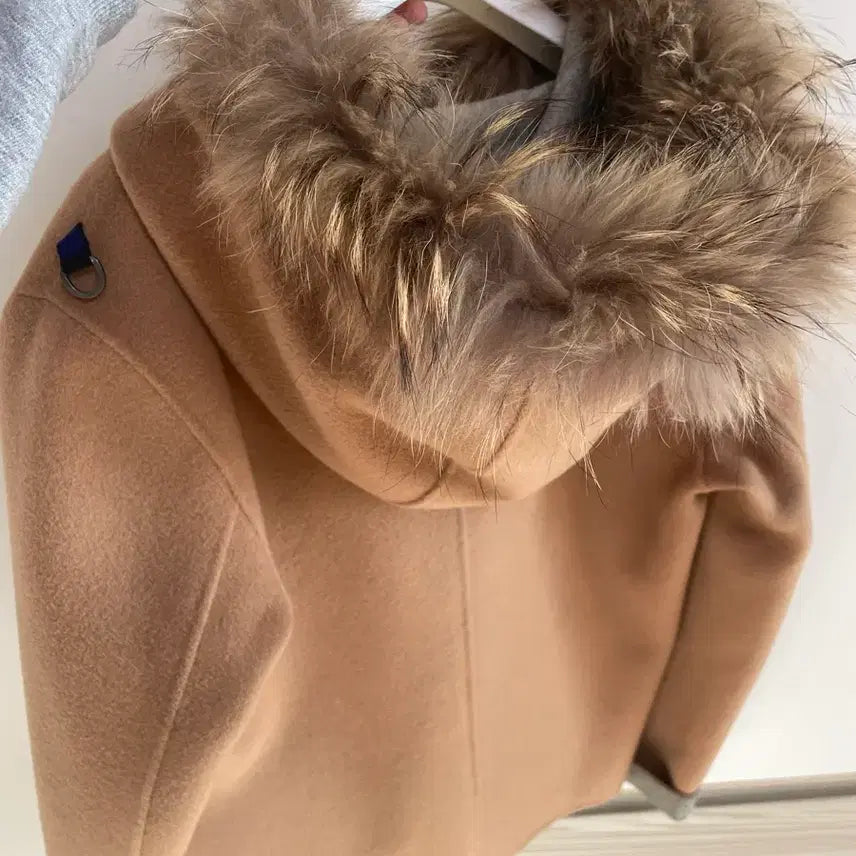 [BUNJANG] Fur Hooded Coat / 퍼후드 코트