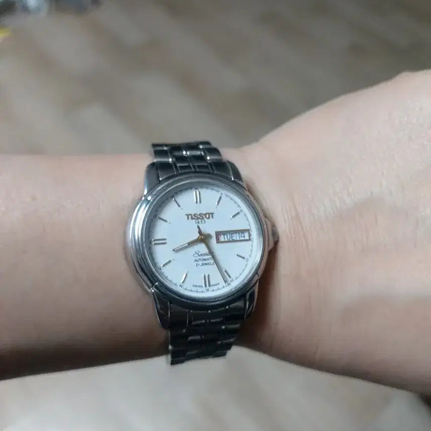 [BUNJANG] Tissot Seastar Automatic Metal Watch / 티쏘 씨스타 오토매틱 메탈 시계