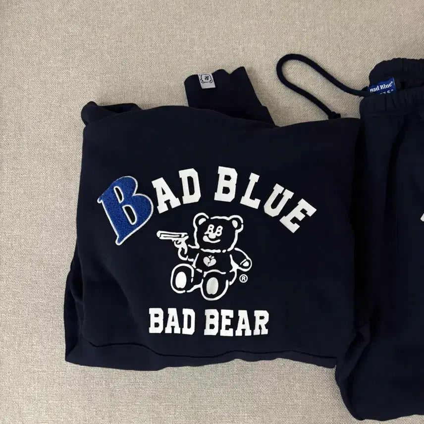 [BUNJANG] Bad Bear Navy Training Set / 배드블루 네이비 Bad Bear 트레이닝 셋업