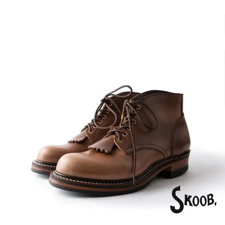 [BUNJANG] SKOOB Hiker 5-inch Boots / [US 7.5] 스쿱 (SKOOB) 하이커 5인치 브라운