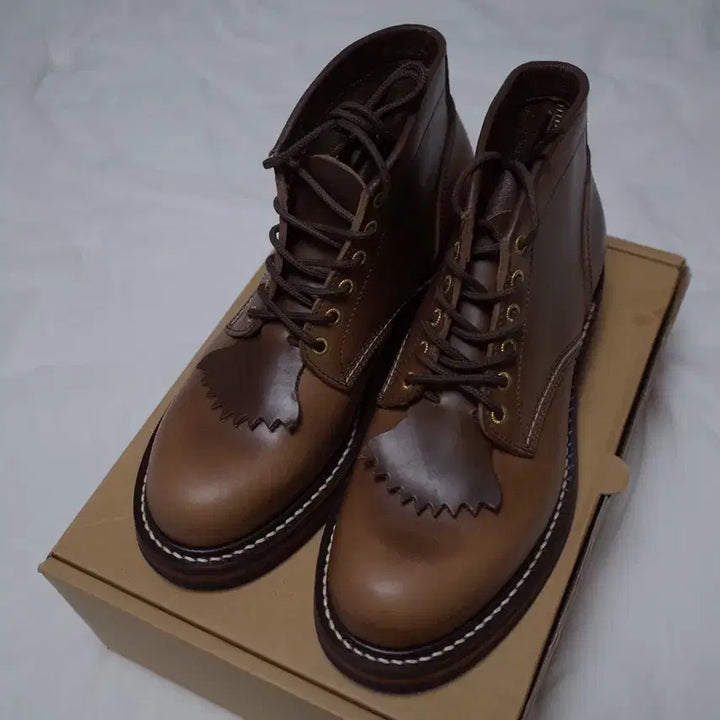 [BUNJANG] SKOOB Hiker 5-inch Boots / [US 7.5] 스쿱 (SKOOB) 하이커 5인치 브라운