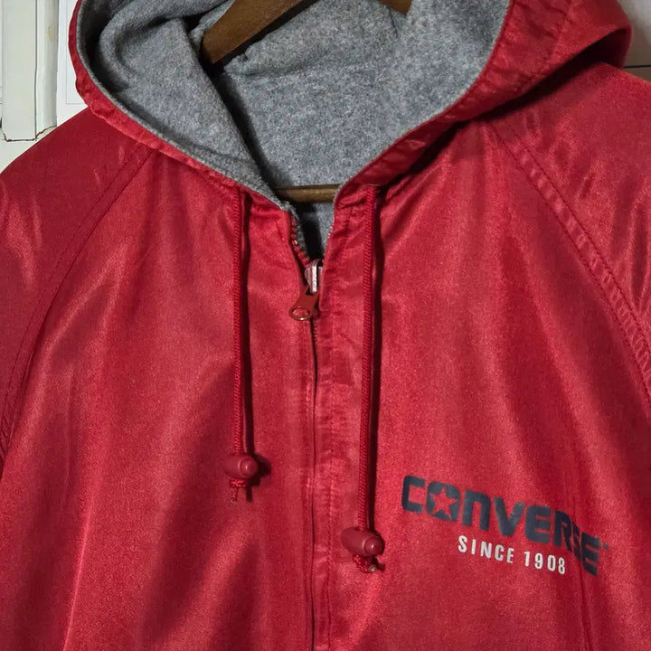 [BUNJANG] Converse Reversible Big Logo Varsity Jacket / JPN 리버시블 컨버스 빅로고 바시티 자켓