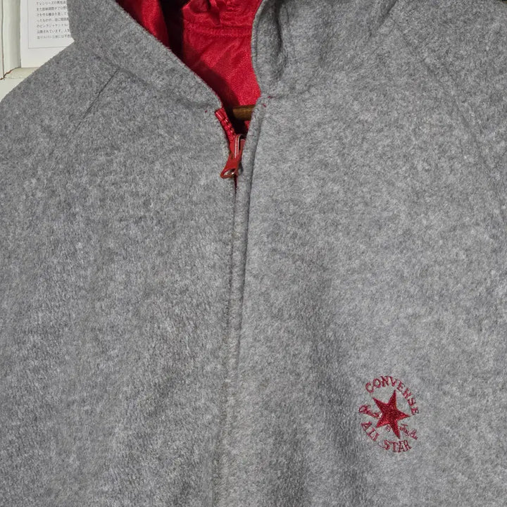 [BUNJANG] Converse Reversible Big Logo Varsity Jacket / JPN 리버시블 컨버스 빅로고 바시티 자켓