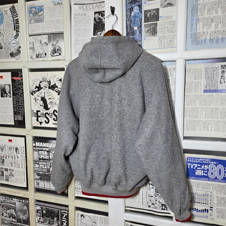 [BUNJANG] Converse Reversible Big Logo Varsity Jacket / JPN 리버시블 컨버스 빅로고 바시티 자켓