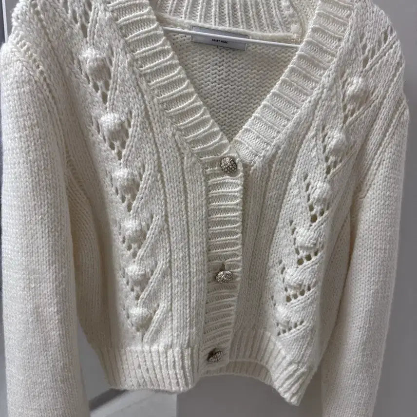 [BUNJANG] Myah! I-ko Cropped Knit Cardigan / 마이아이코 가디건 크롭니트 가디건
