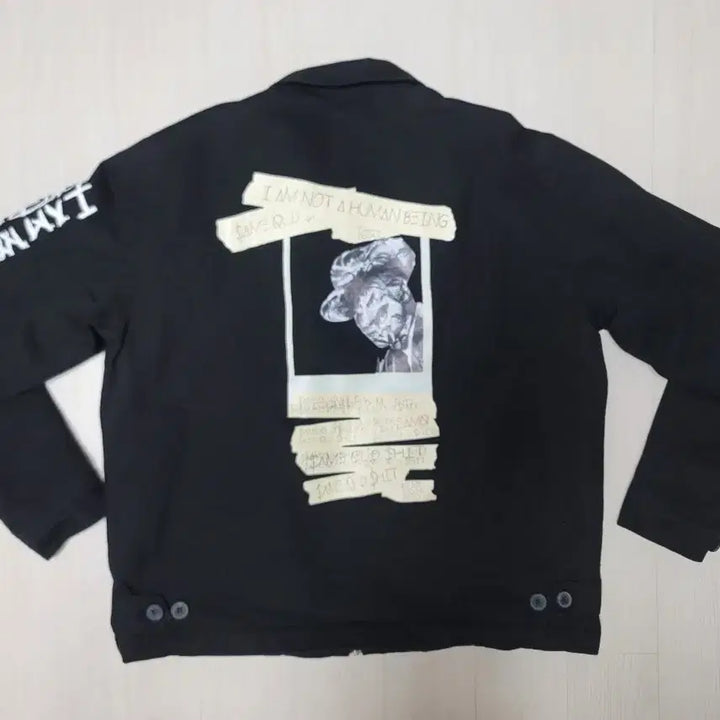 [BUNJANG] I'm Not a Human Being Printed Lightweight Jacket / (L)아임낫어휴먼비잉 프린팅 경량 자켓 판매합니다