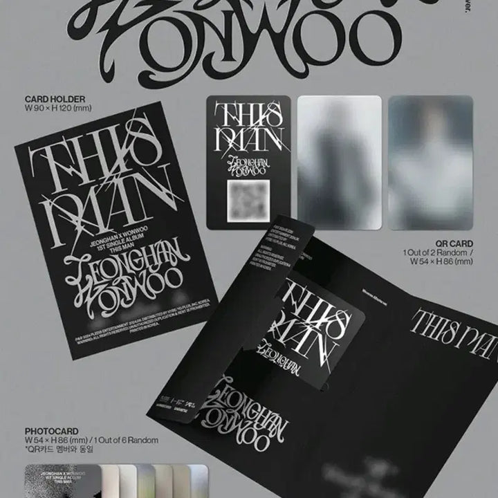 [BUNJANG] Seventeen Wonwoo Weverse Version Photocard / 세븐틴 디스맨 위버스반 원우 포카