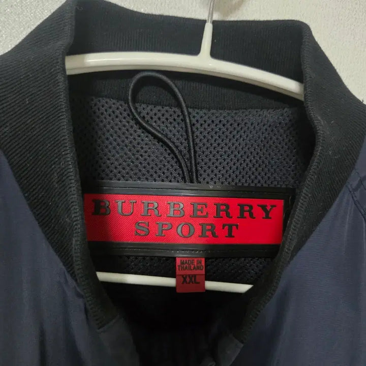 [BUNJANG] Burberry Sport Navy Blouson Jacket / 버버리스포츠 네이비 블루종 자켓 /남성 자켓/ 남자 자켓