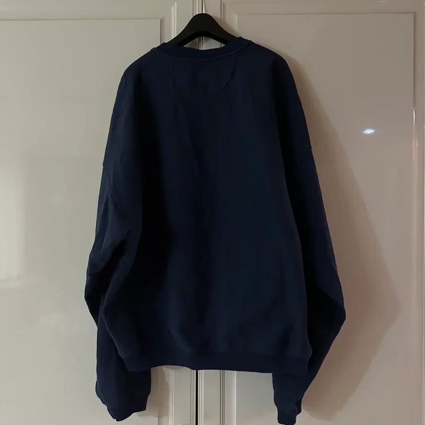 [BUNJANG] Stussy Relaxed Oversized Crewneck Navy / [XL]스투시 스포츠 릴렉스드 오버사이즈 크루넥 네이비