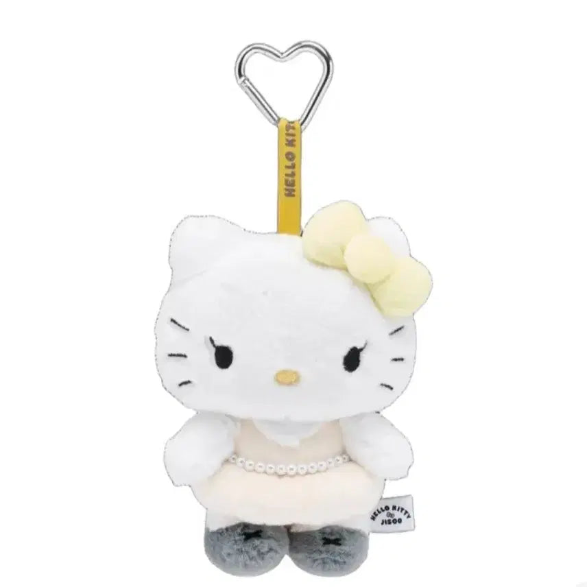 [BUNJANG] Hello Kitty Jisoo Collaboration Ivory Keyring / (박스만 개봉 새상품)헬로키티 지수 콜라보 키링 지수키티 아이보리