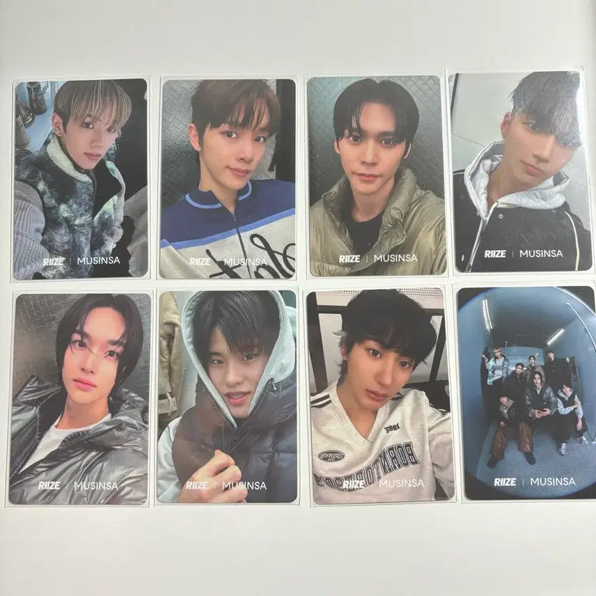 [SOLD OUT] 라이즈 무신사 포토카드 8장