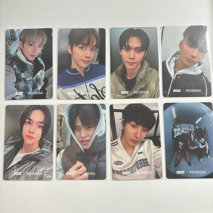 [SOLD OUT] 라이즈 무신사 포토카드 8장