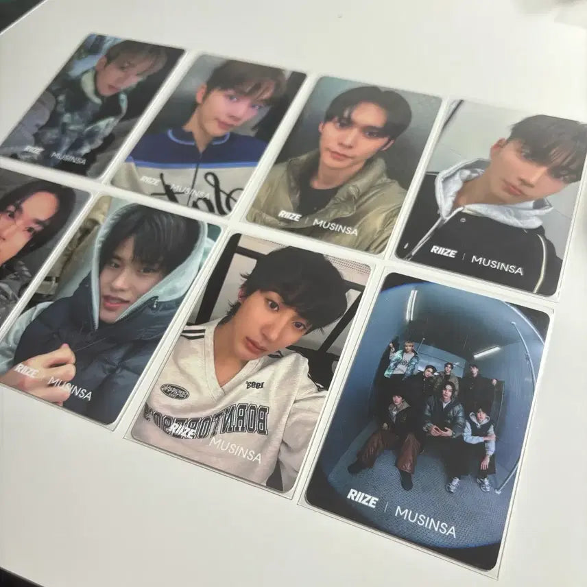 [SOLD OUT] 라이즈 무신사 포토카드 8장