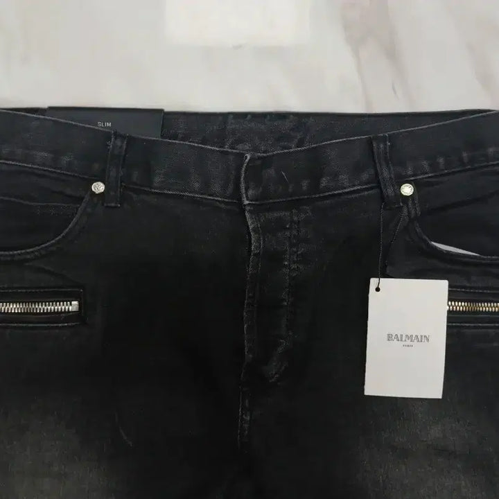 [BUNJANG] Balmain Biker Jeans / 새상품 미사용] 발망 남성 바이커진 청바지 바지 36 아미리 디스퀘어드2