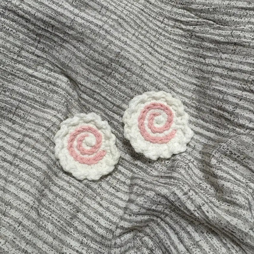 [BUNJANG] Knitted Naruto Maki Keychain / 3+1 뜨개 나루토마키 키링