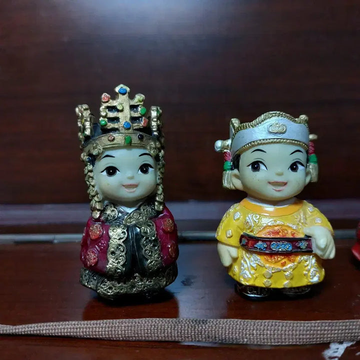 [BUNJANG] Traditional Porcelain Doll Bundle Set / (택배비 포함) 전통 도자기 인형 5종 일괄 판매