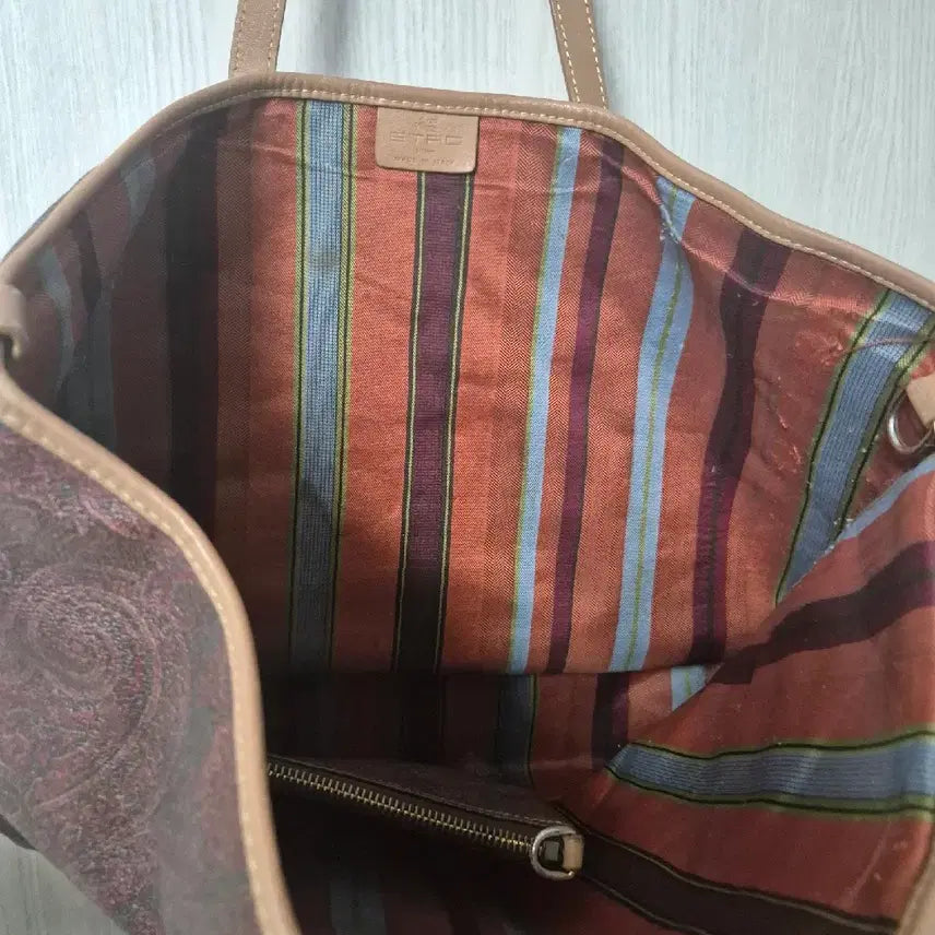 [BUNJANG] Paisley Tote Bag + Pouch / 에트로 페이즐리 토트백+파우치